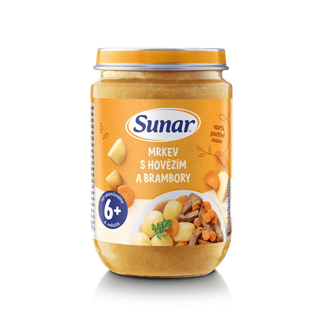 Cà rốt với thịt bò và khoai tây